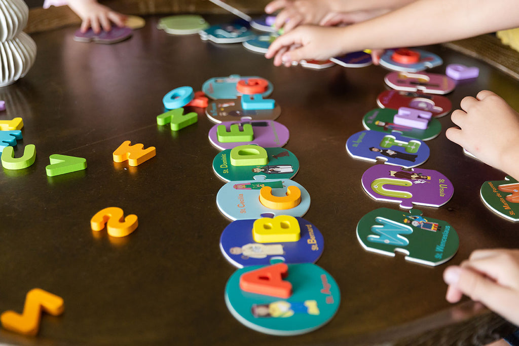 Pray and Play ABC Puzzle by Saintly Heart