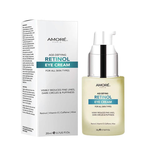Anti-Aging Soothing Retinol Eye Cream A with Aloe, Hyaluronic Acid and Vitamin E by DailySale