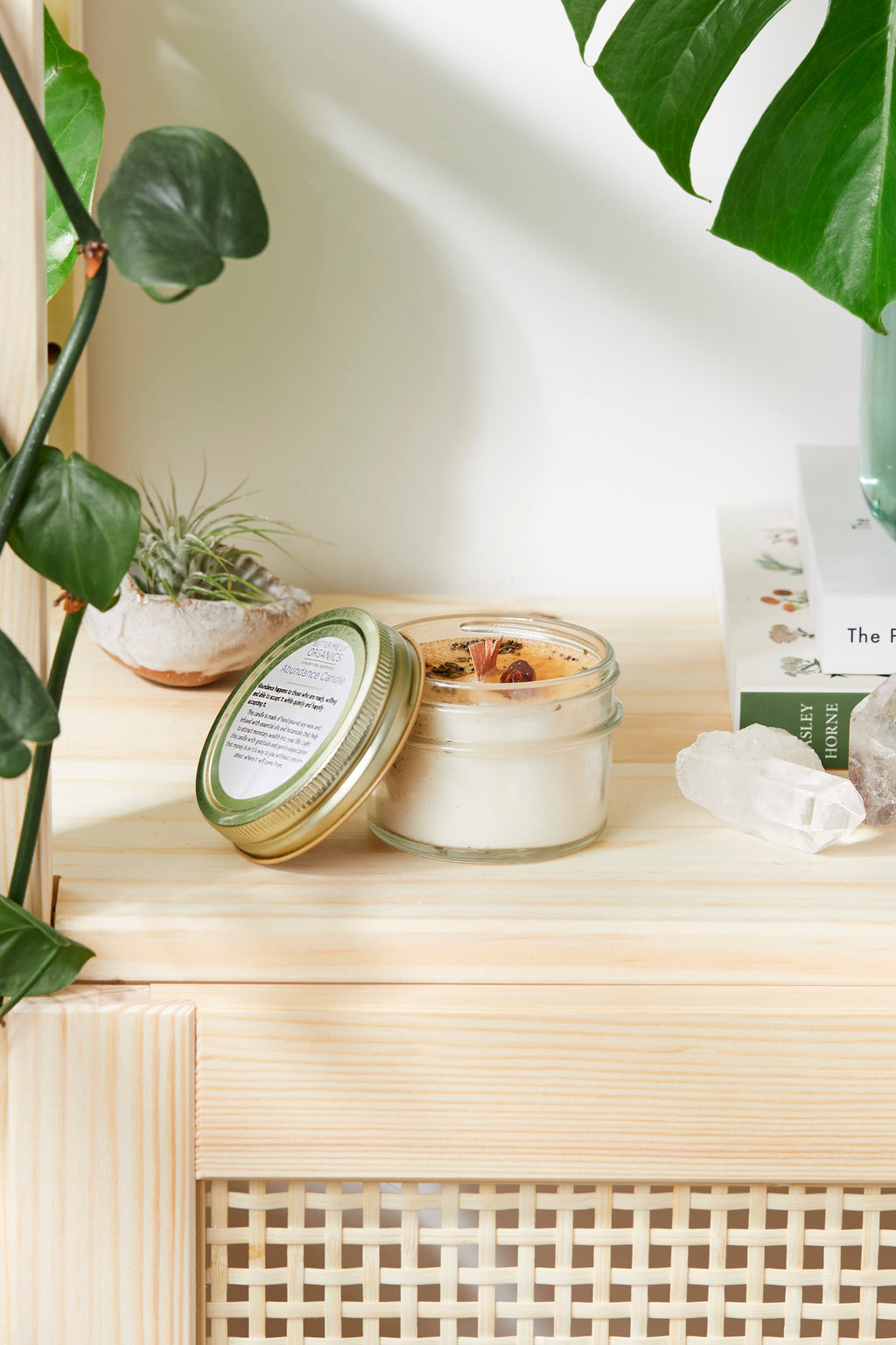 Abundance Candle / Ritual Candle / Intention Candle / Hand Poured - Goddess Imports Marketplace