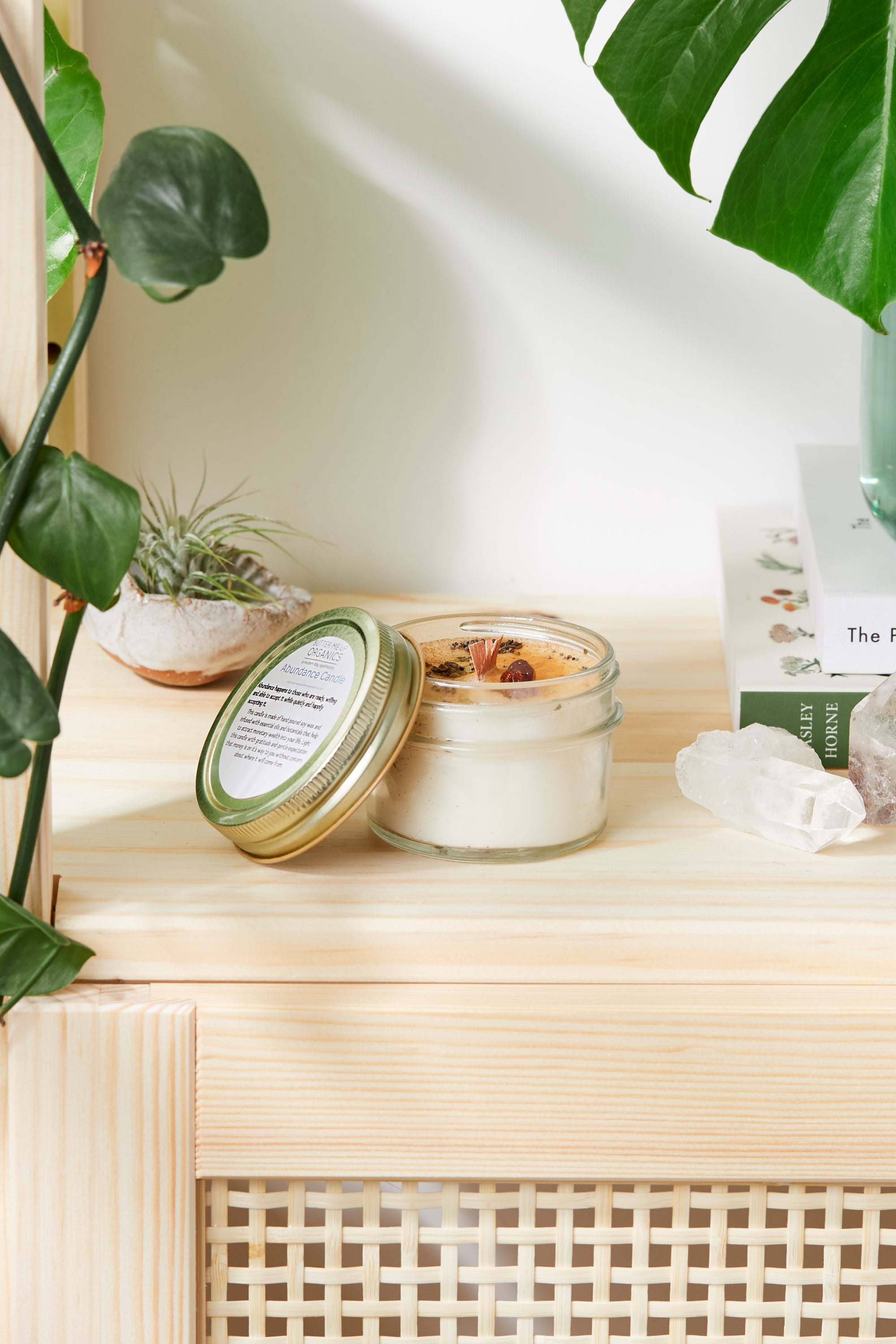Abundance Candle / Ritual Candle / Intention Candle / Hand Poured - Goddess Imports Marketplace