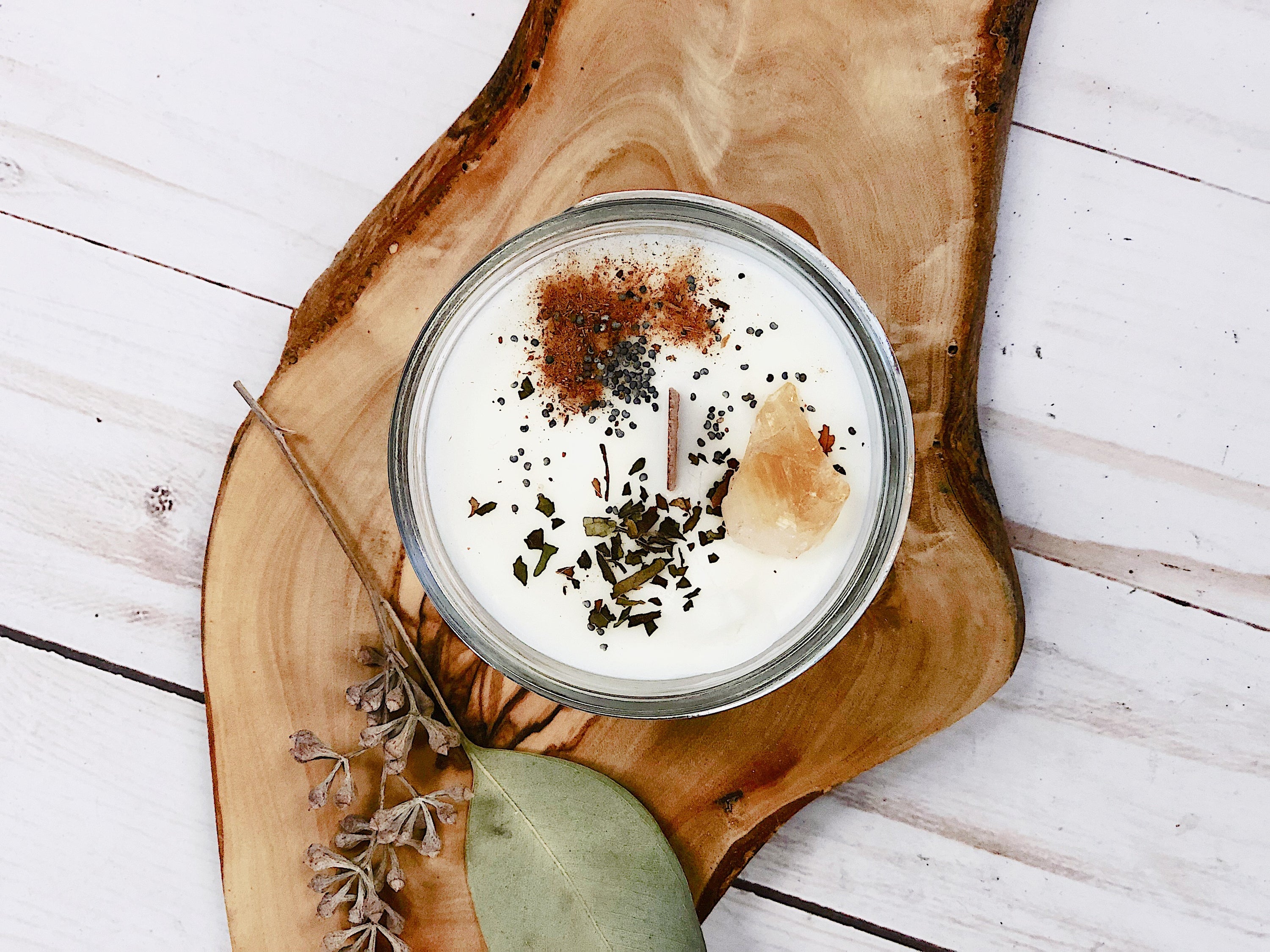 Abundance Candle / Ritual Candle / Intention Candle / Hand Poured - Goddess Imports Marketplace