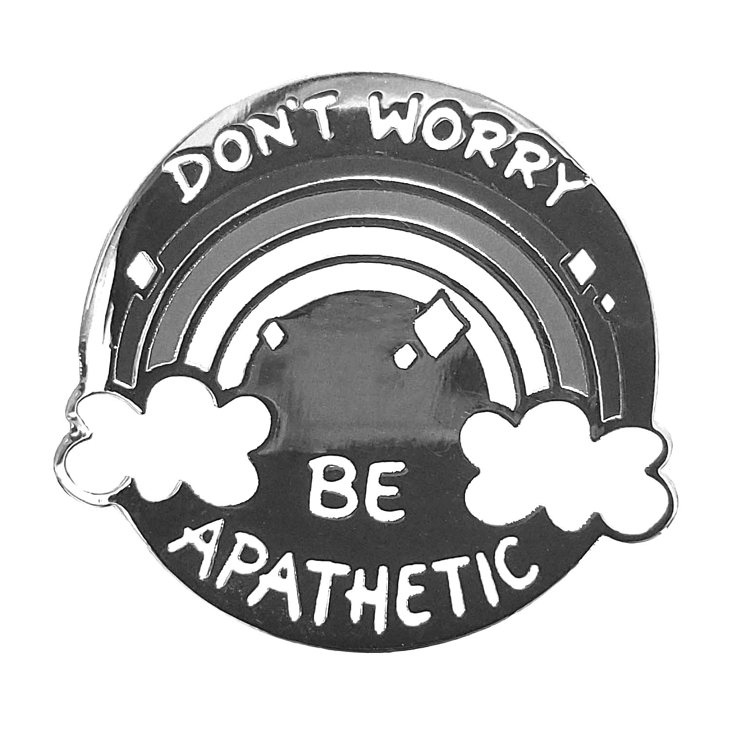 Don't Worry, Be Apathetic Golf Ball Marker