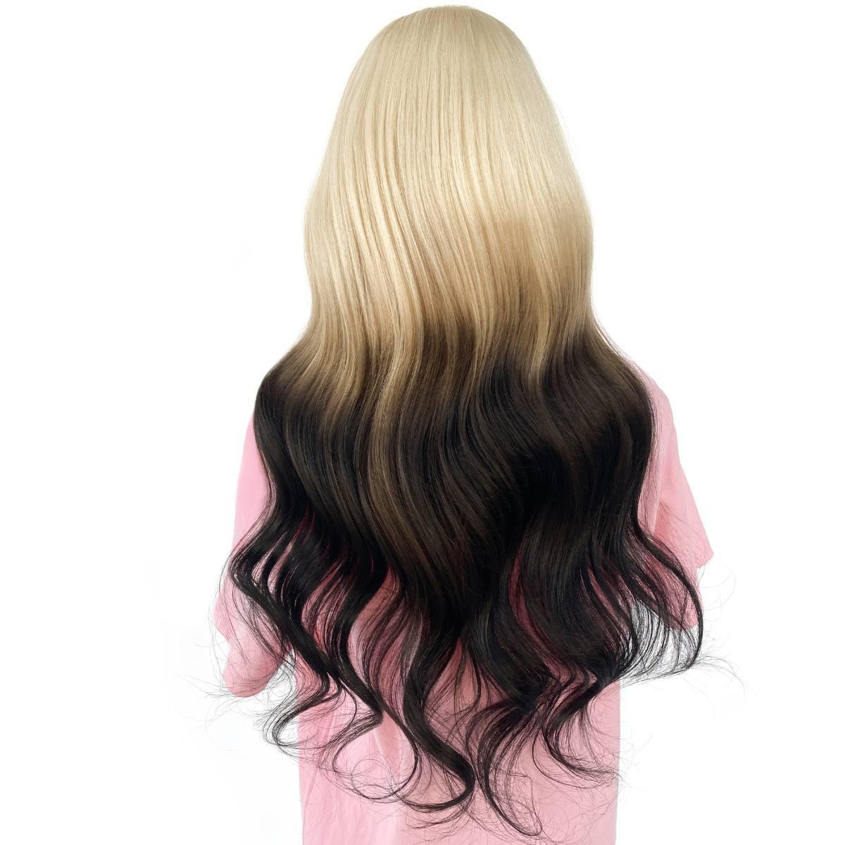 Raw Aurora Glueless 5x5 HD Lace Professionally Colored 100% Human Hair Closure Wig by Private Label