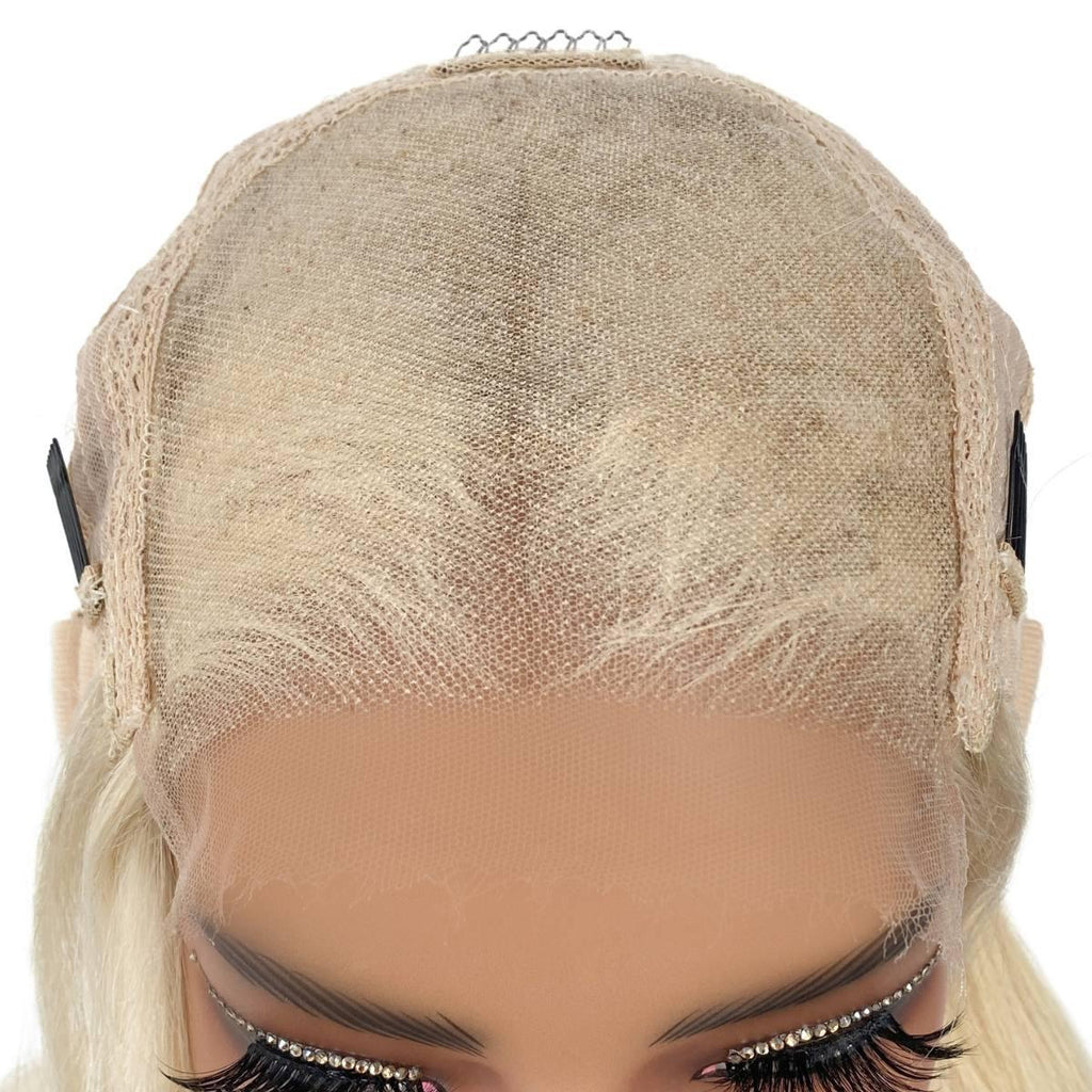 Raw Aurora Glueless 5x5 HD Lace Professionally Colored 100% Human Hair Closure Wig by Private Label
