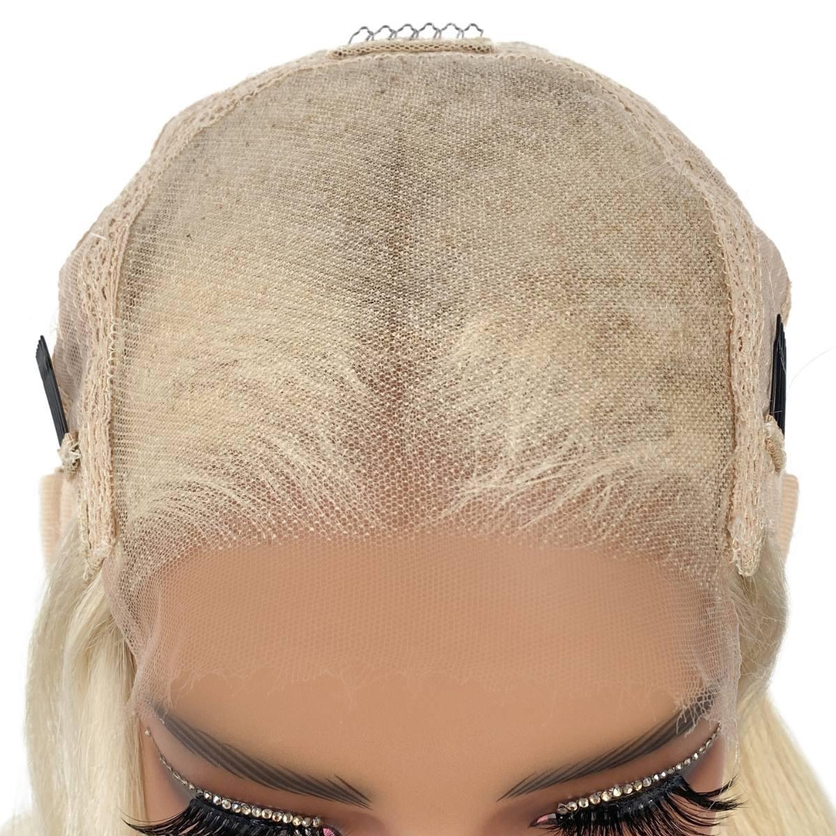 Raw Aurora Glueless 5x5 HD Lace Professionally Colored 100% Human Hair Closure Wig by Private Label