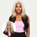 Raw Aurora Glueless 5x5 HD Lace Professionally Colored 100% Human Hair Closure Wig by Private Label