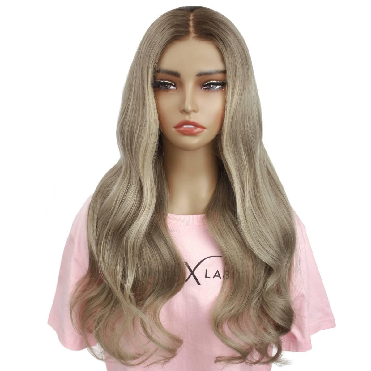 Raw Autumn Glueless 5x5 HD Lace Professionally Colored 100% Human Hair Closure Wig by Private Label