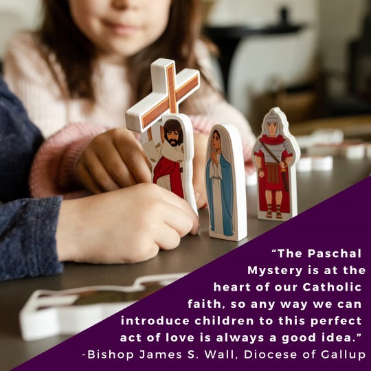 Stations of the Cross Pray & Play Set - By Saintly Heart & Brother Francis by Saintly Heart