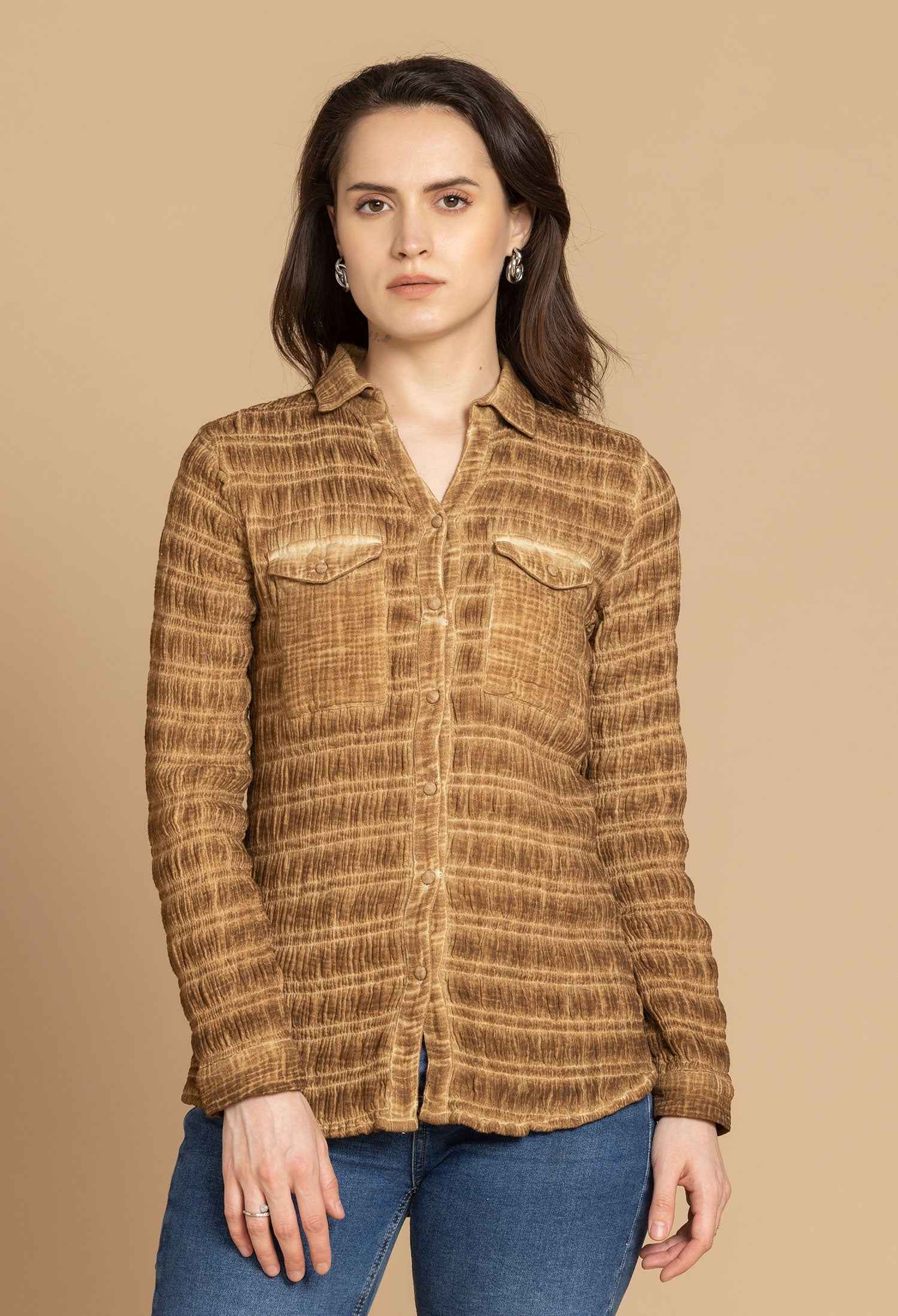 Bohera Vivian May Crimped Shirt