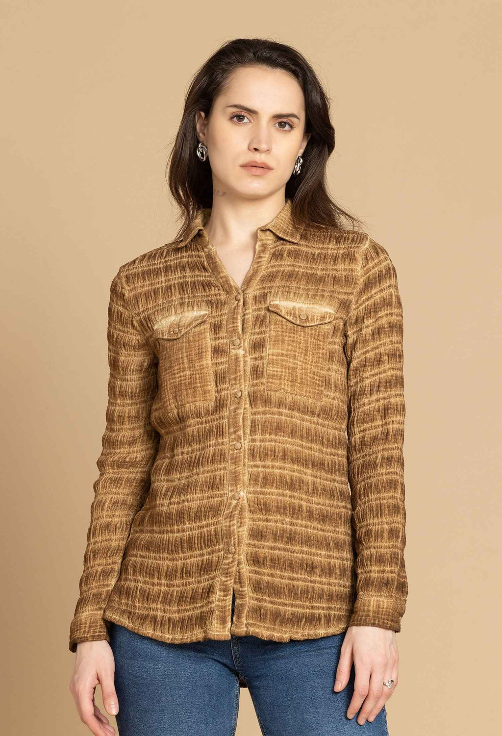 Bohera Vivian May Crimped Shirt