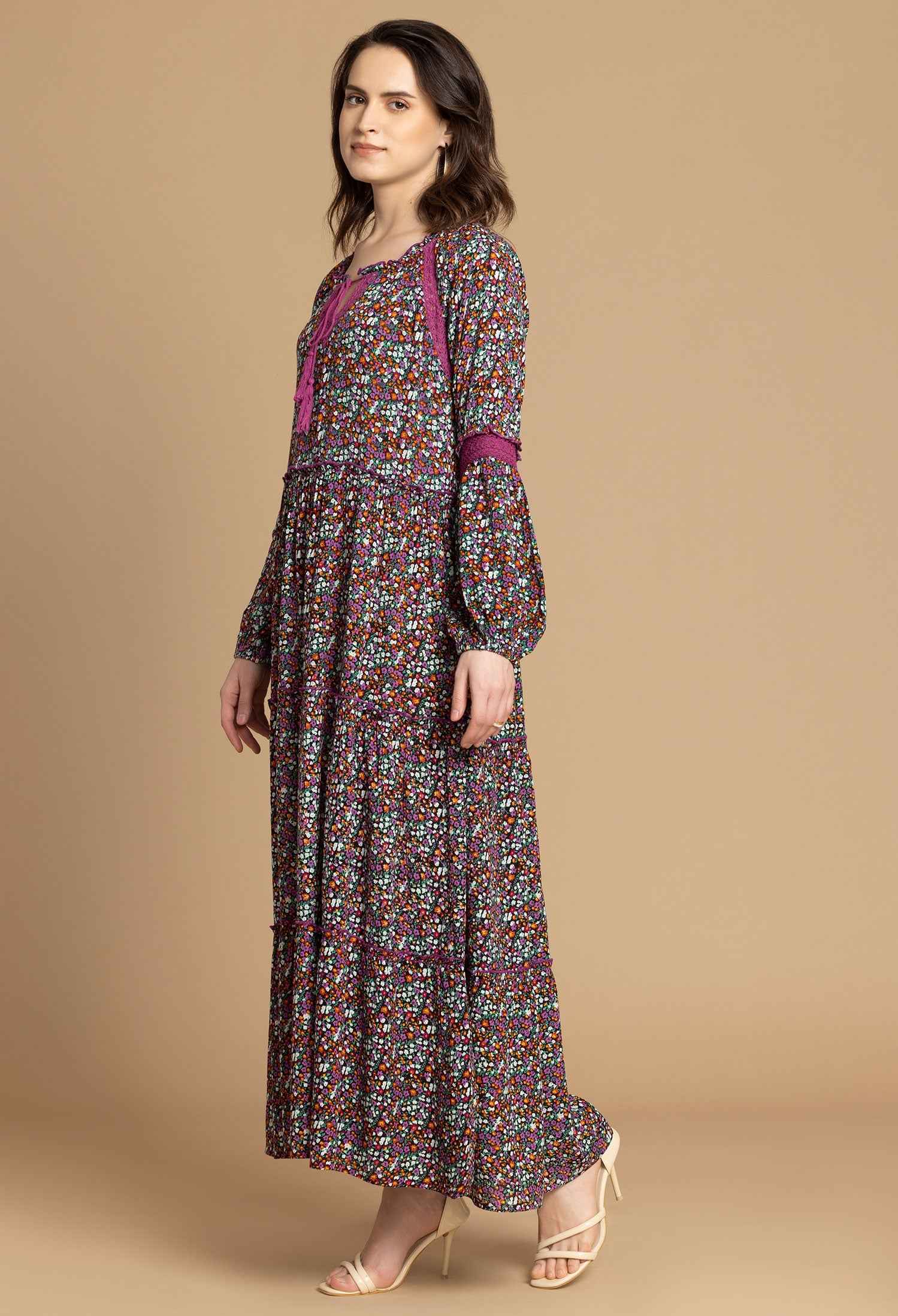 Bohera Isabel Fields of Florals Dress