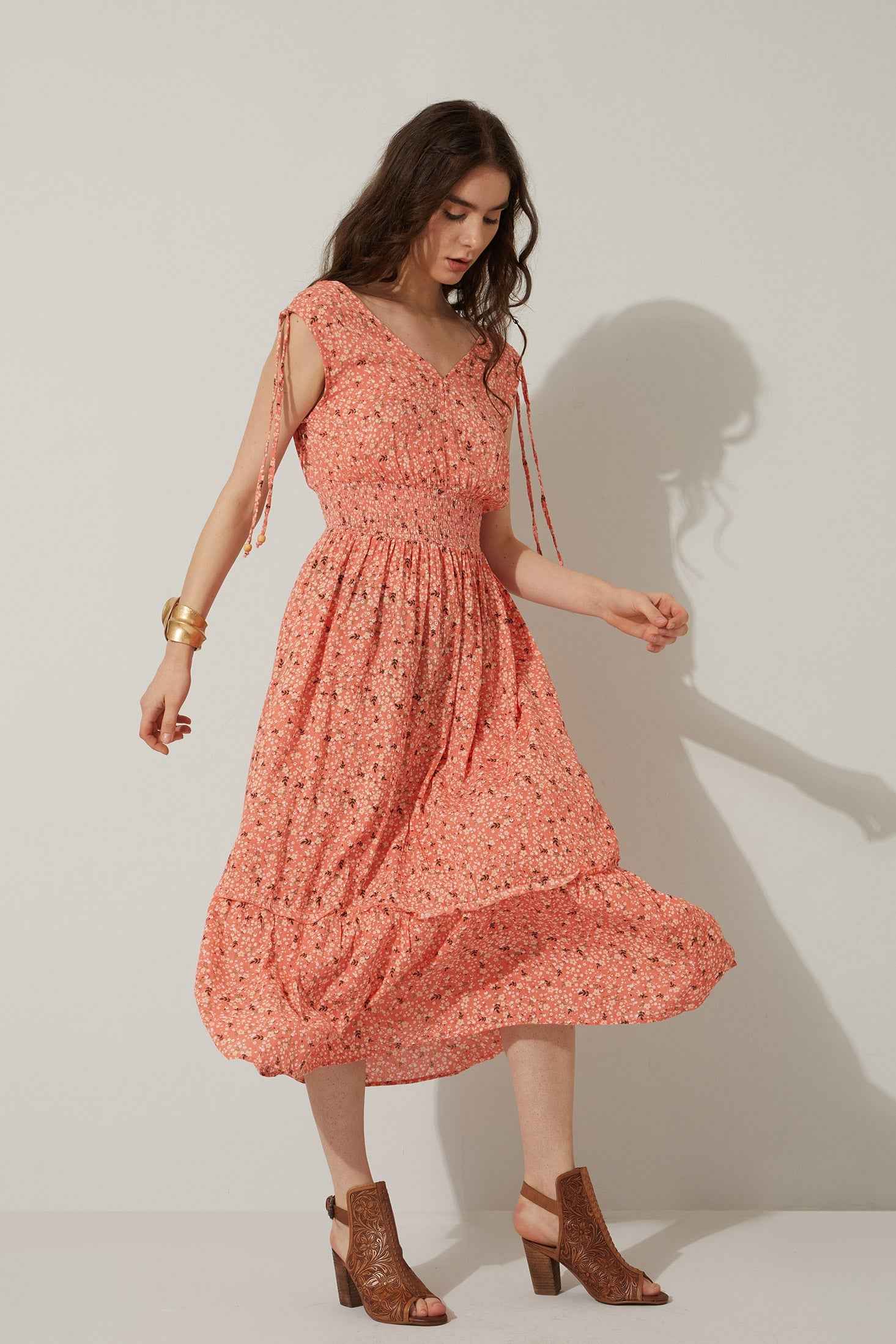 Bohera Saylee's Delight Drop Waist Dress