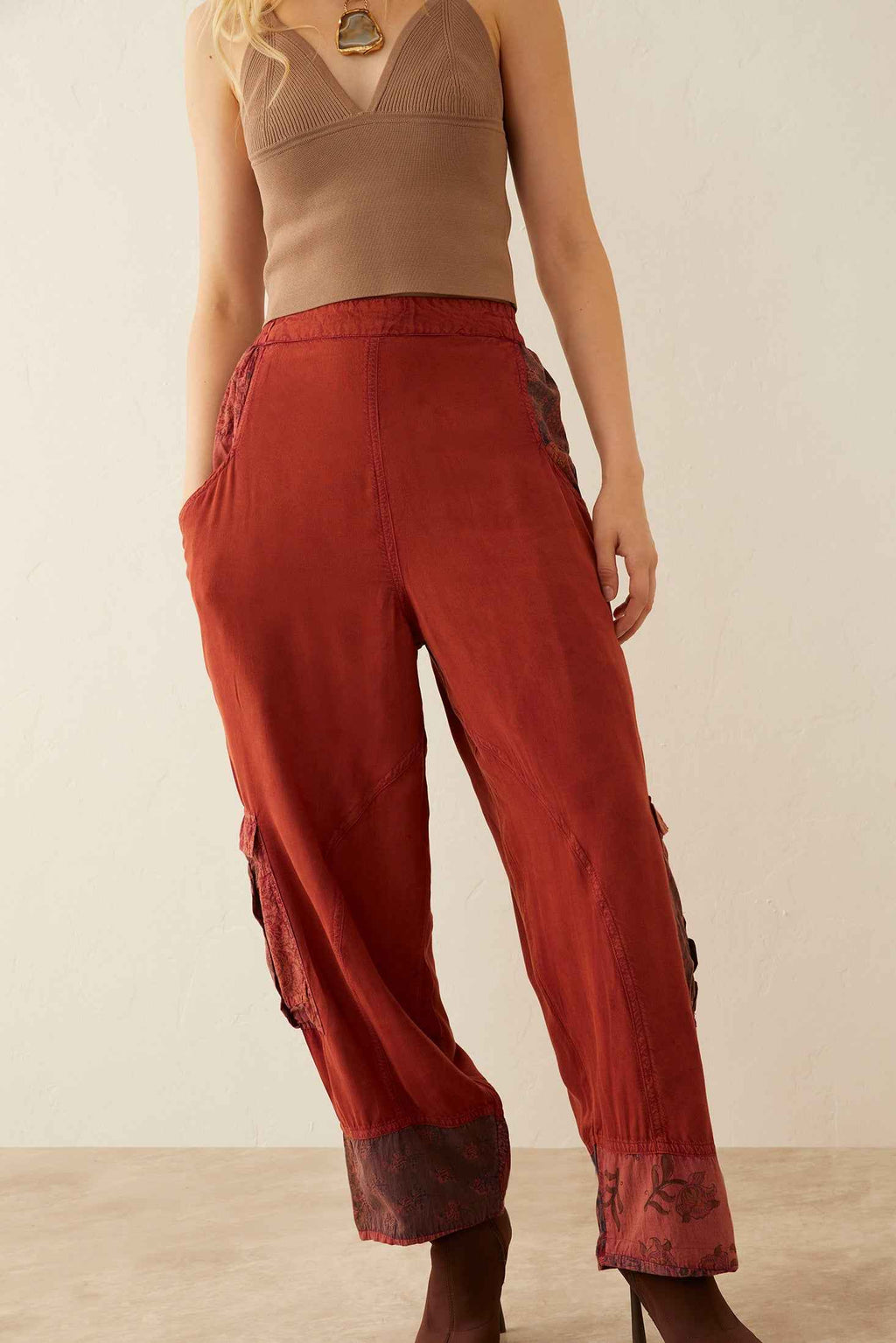 Olivia Daye Patchwork Pants