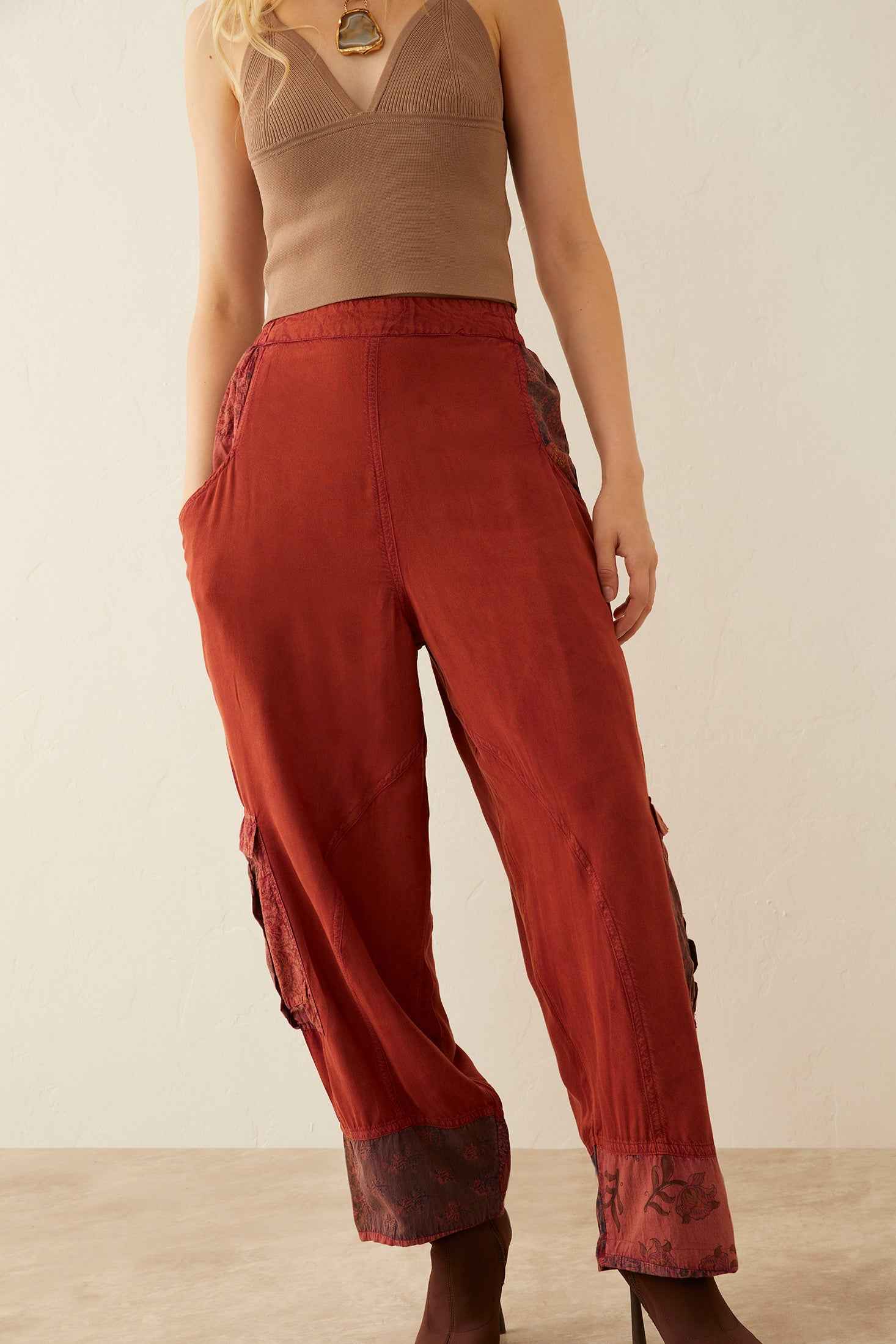 Olivia Daye Patchwork Pants
