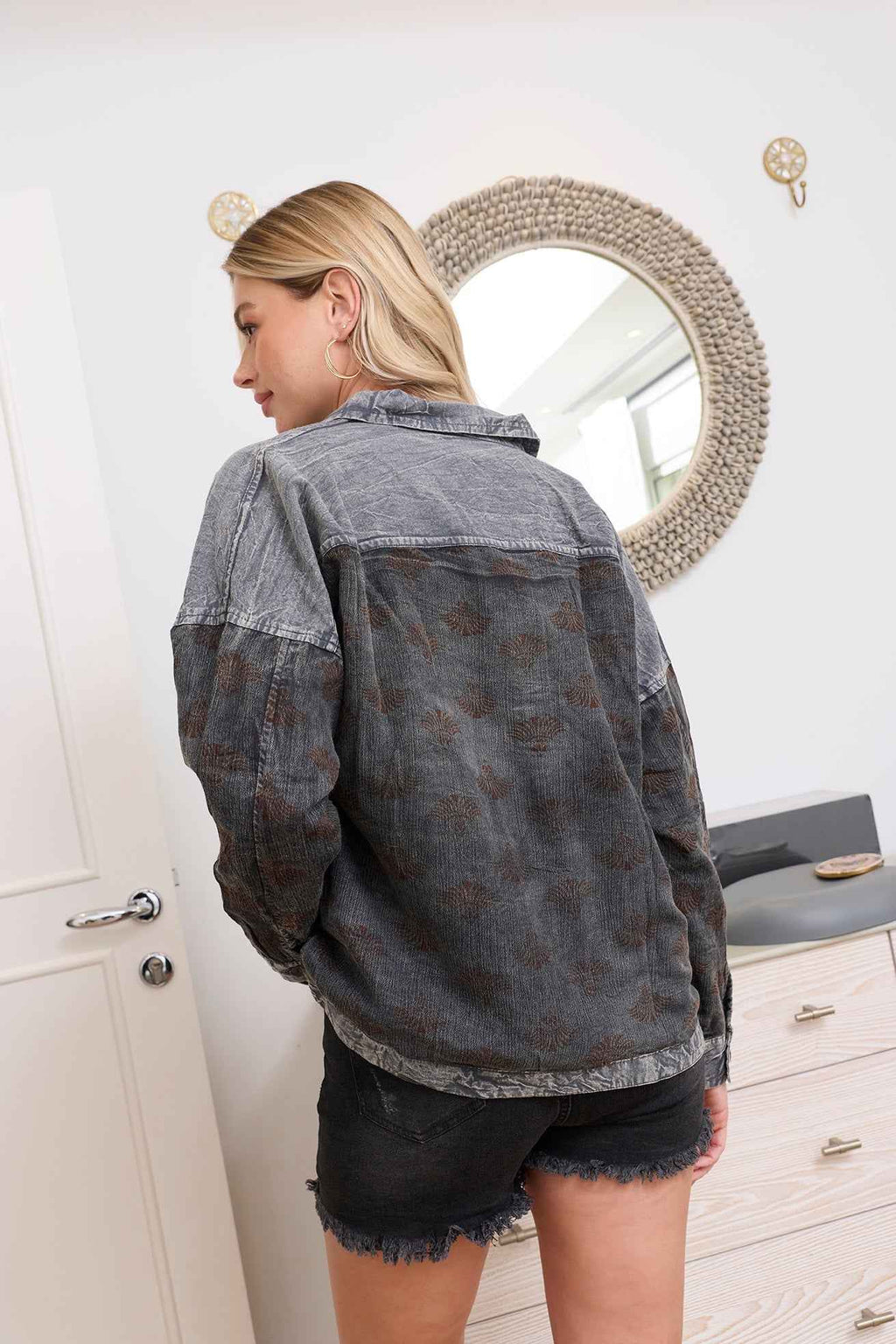 Mylee Collins Patchwork Shacket