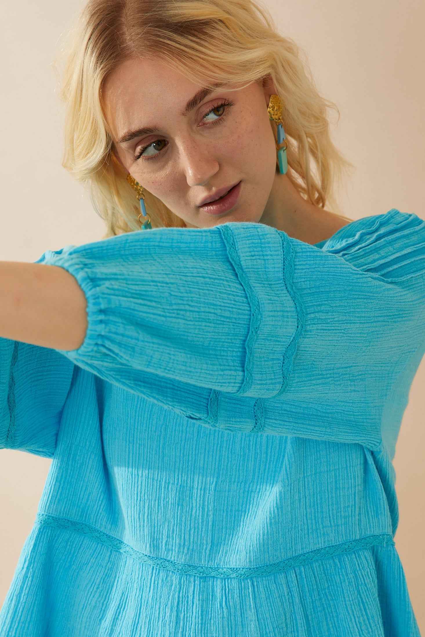 Avery Gathered Waist Top