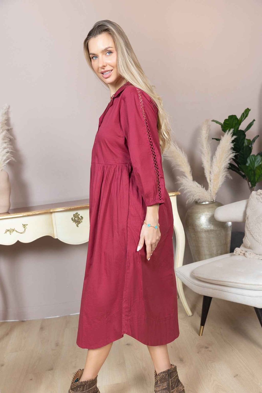 Ninika Drop Waist Dress