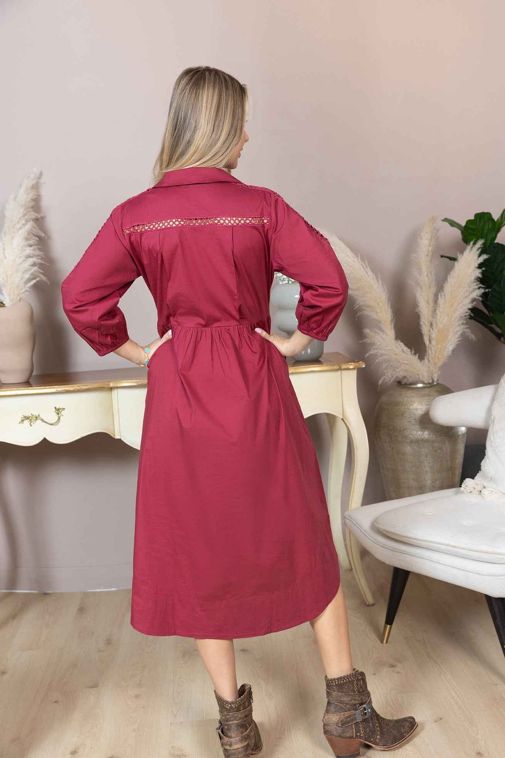 Ninika Drop Waist Dress