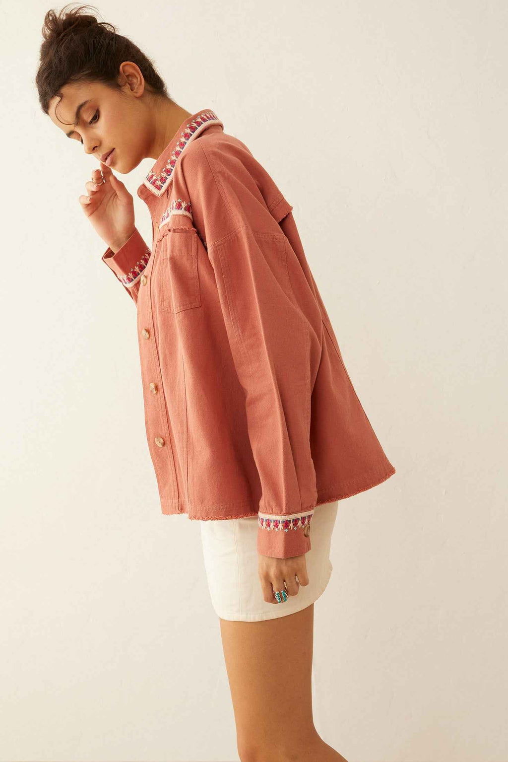 True Delight Embroidered Jacket