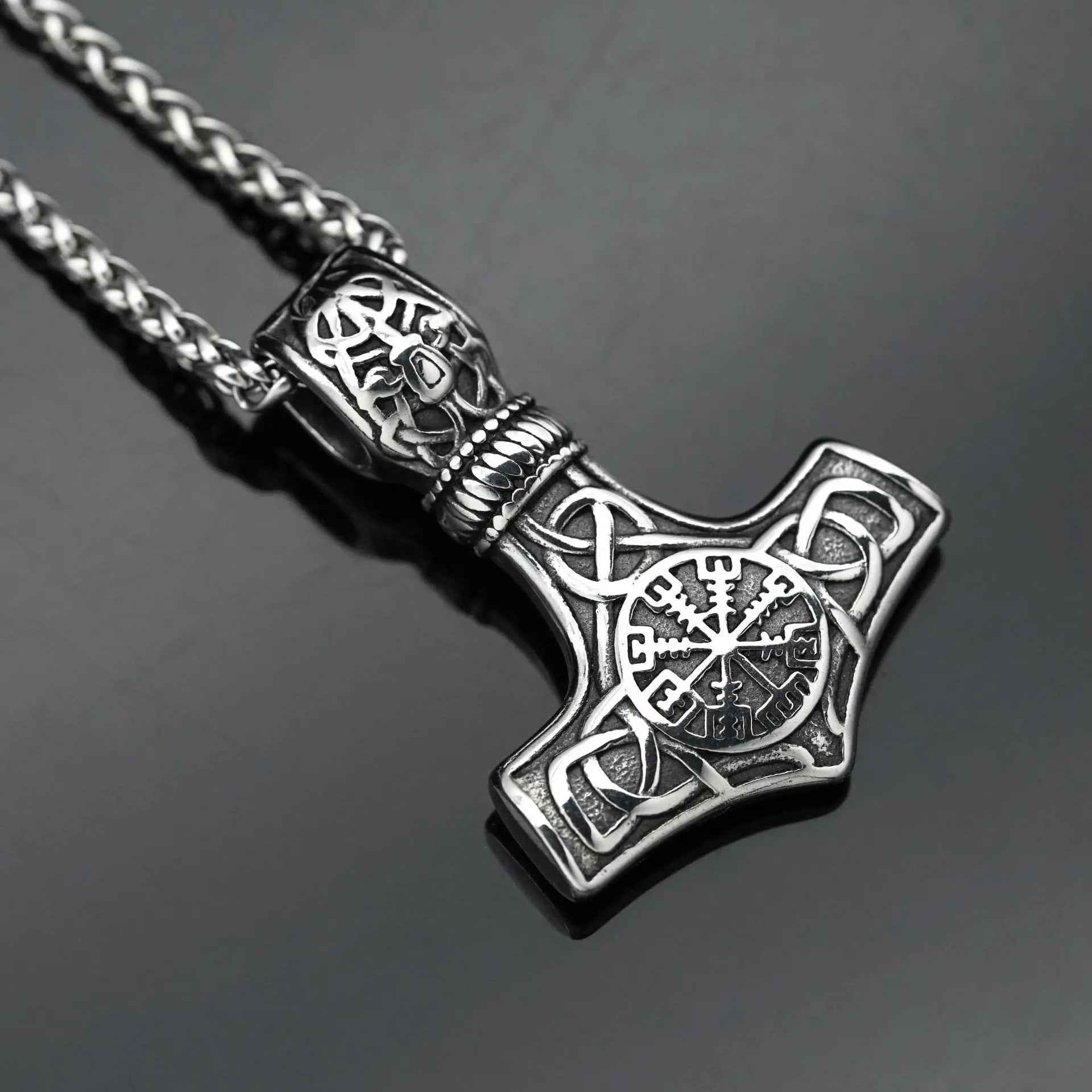 Modern Mjolnir Necklace