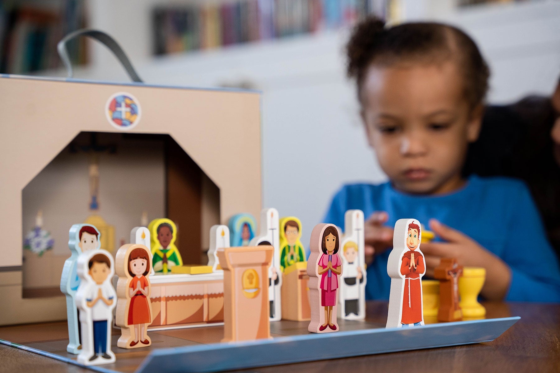 Brother Francis Church Playset by Saintly Heart