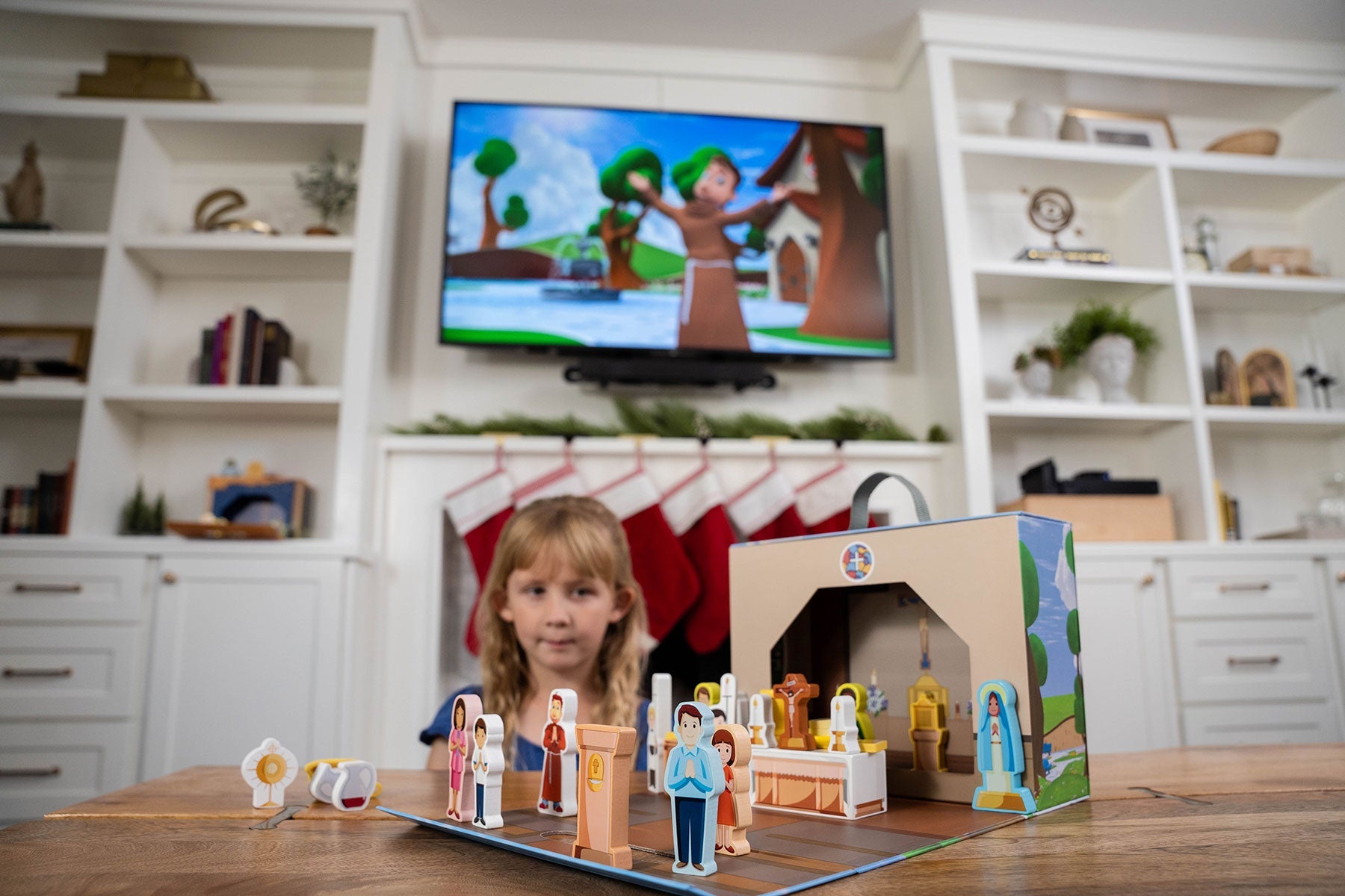 Brother Francis Church Playset by Saintly Heart