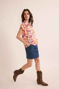 Howdy Daisy Shirt In Pink