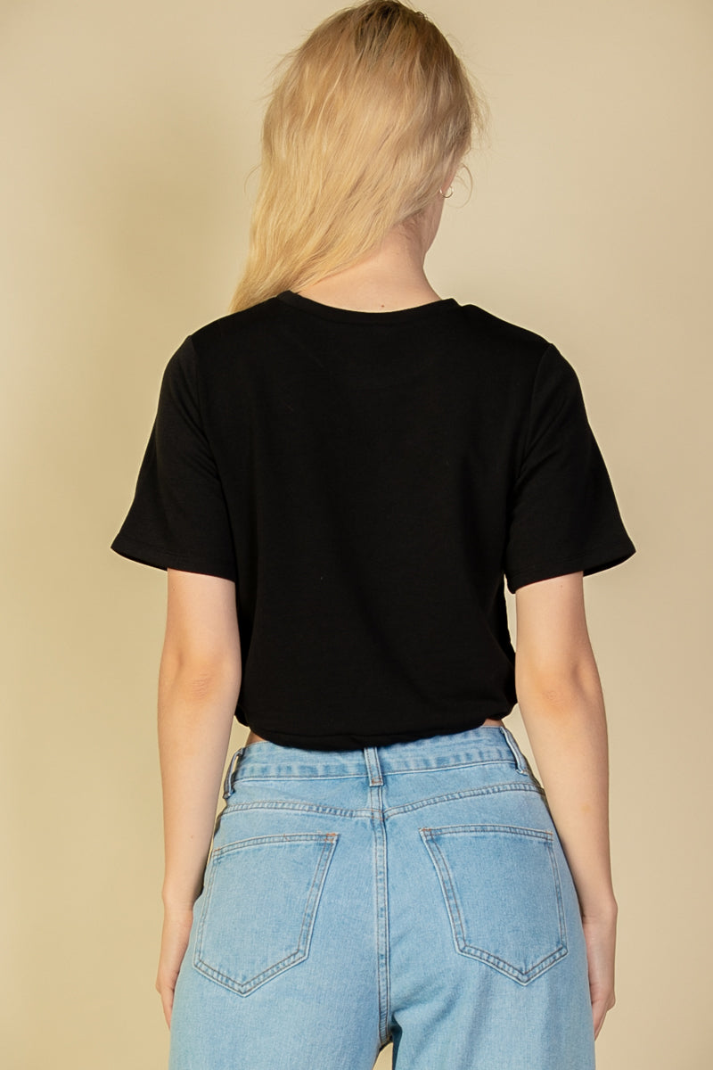 French Terry Toggle Drawstring Crop Top (CAPELLA) - Goddess Imports Marketplace