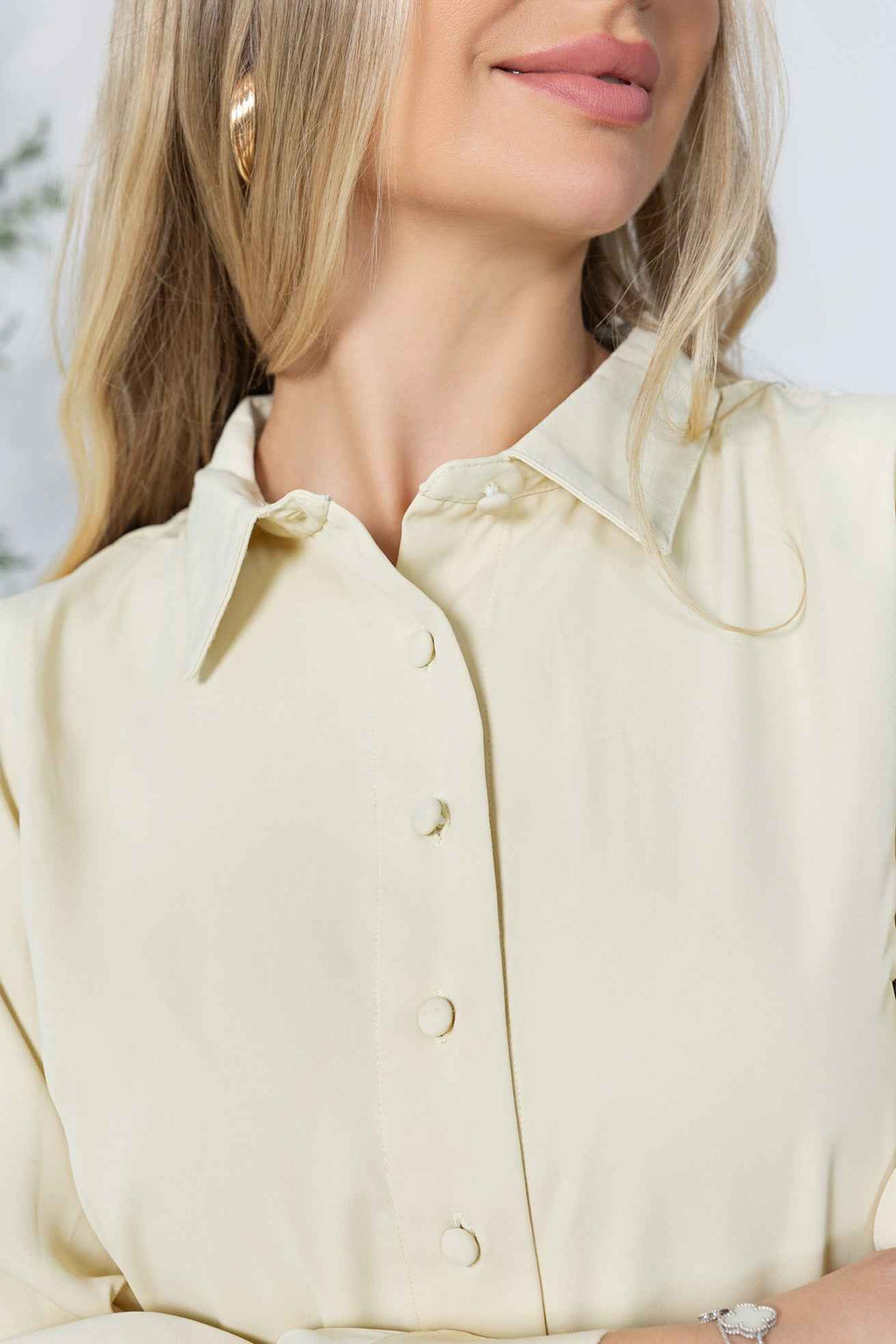 Blush Hour Pleated Mini Dress in Chino Green