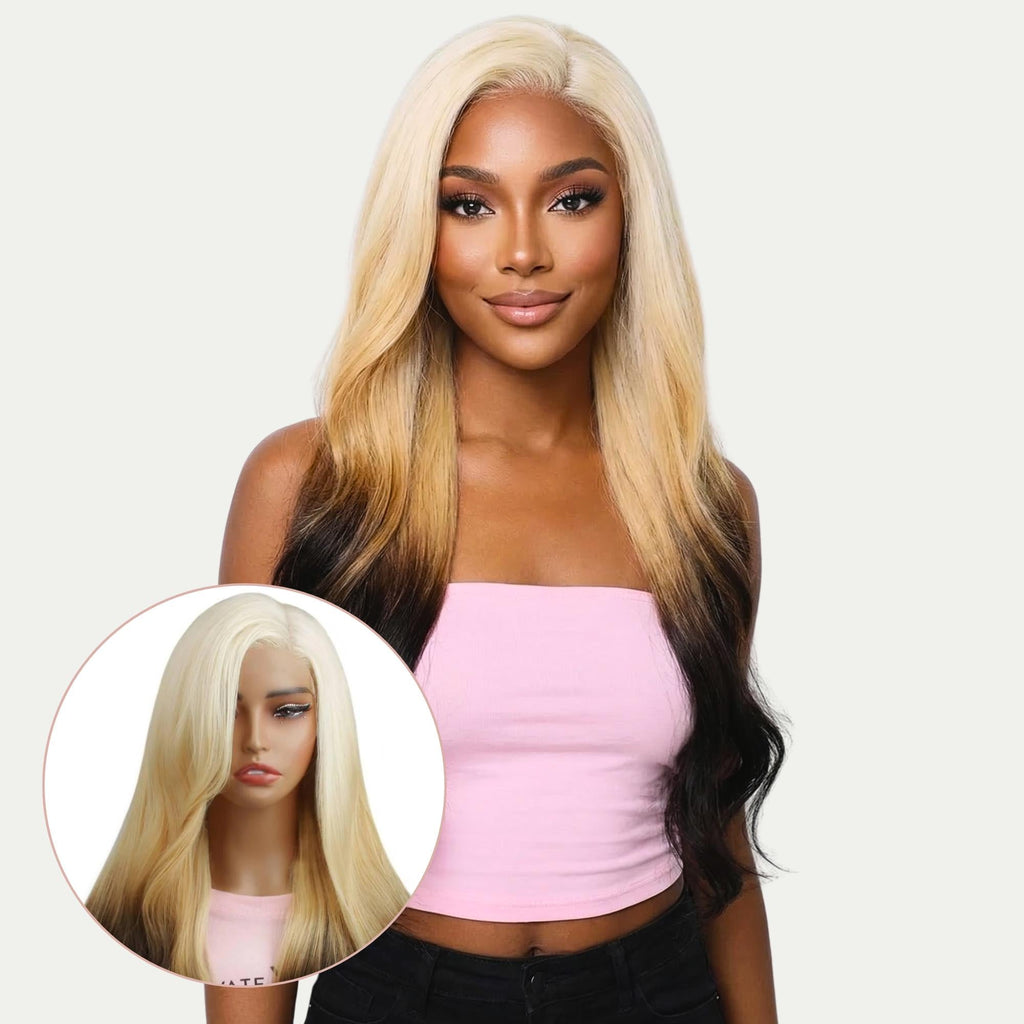 Raw Brooklyn Glueless 5x5 HD Lace Professionally Colored 100% Human Hair Closure Wig by Private Label