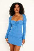 Peek Hole Mini Dress by Selvanelle