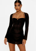 Peek Hole Mini Dress by Selvanelle