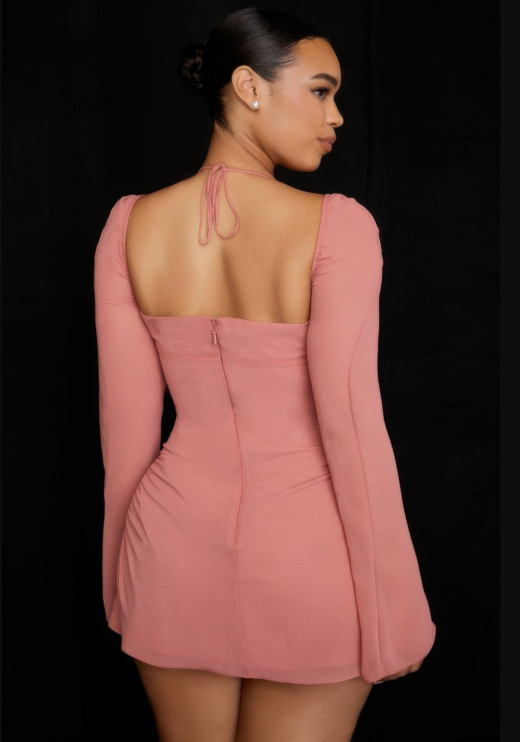 Peek Hole Mini Dress by Selvanelle