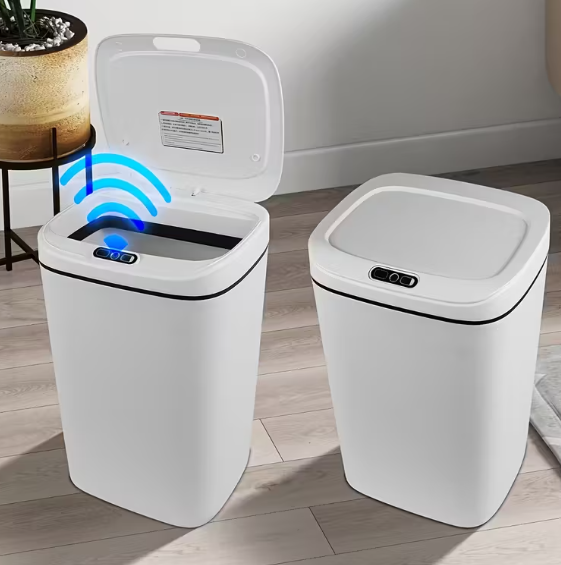 Smart Hands-Free Trash Can – 12L & 17L, Motion Sensor by DailySale