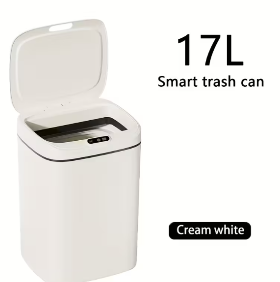 Smart Hands-Free Trash Can – 12L & 17L, Motion Sensor by DailySale