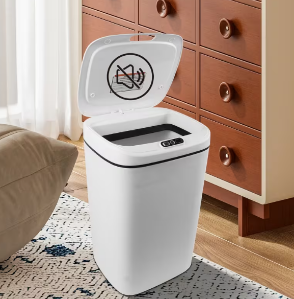 Smart Hands-Free Trash Can – 12L & 17L, Motion Sensor by DailySale