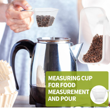 4-Piece Set: Airtight Cereal Storage Containers with Pour Spouts & Measuring Cup – 4L Kitchen Pantry Organizer by DailySale