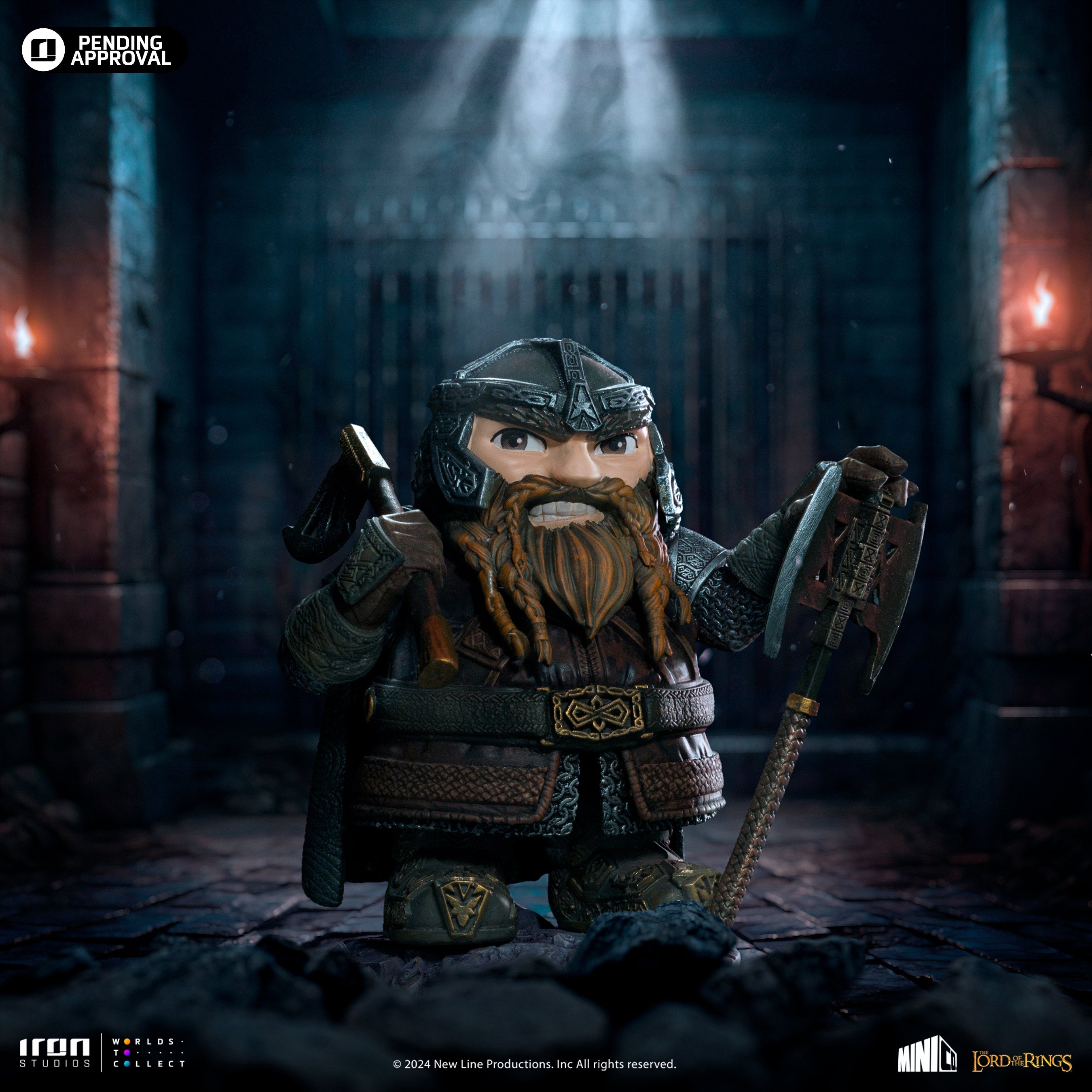 Statue Gimli - The Lord of the Rings - Minico - Iron Studios - Goddess Imports Marketplace