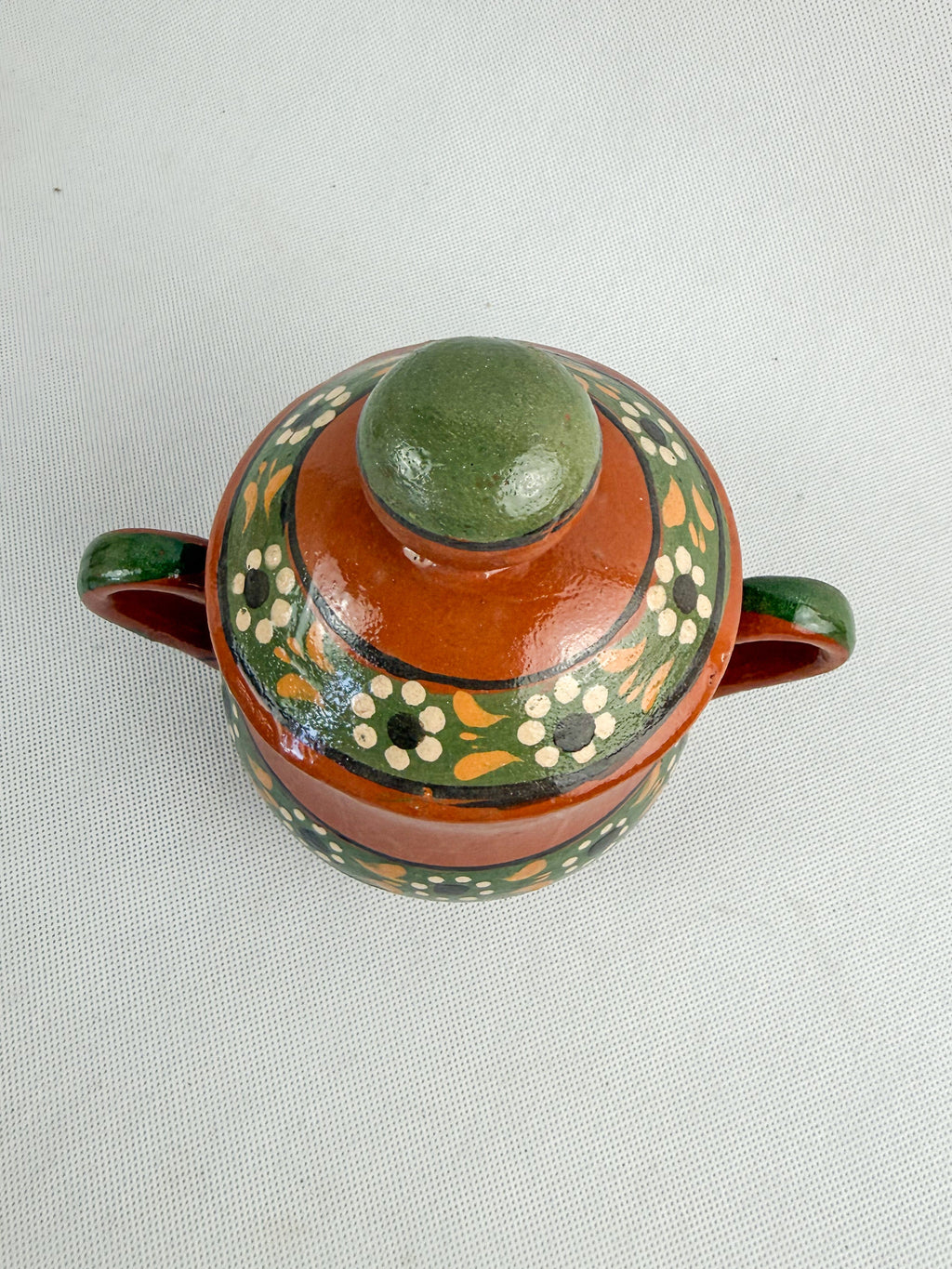 Traditional Mexican Tea Pot Set 16pc - Juego de Te Barro by TheMexHub