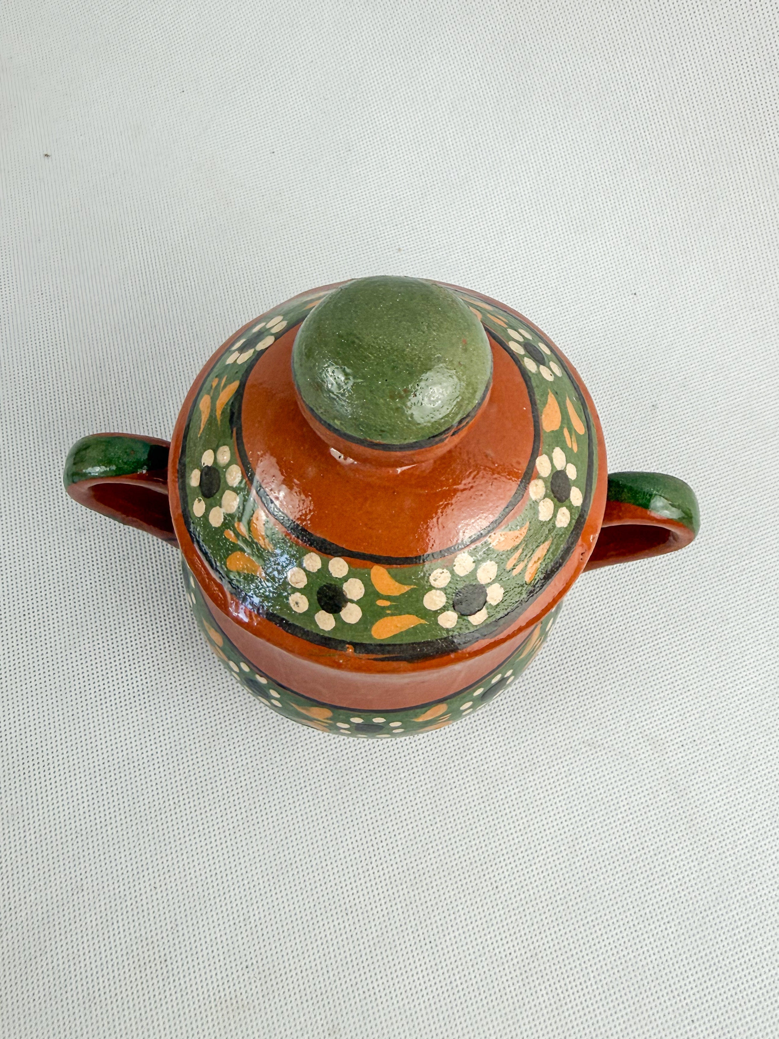 Traditional Mexican Tea Pot Set 16pc - Juego de Te Barro by TheMexHub