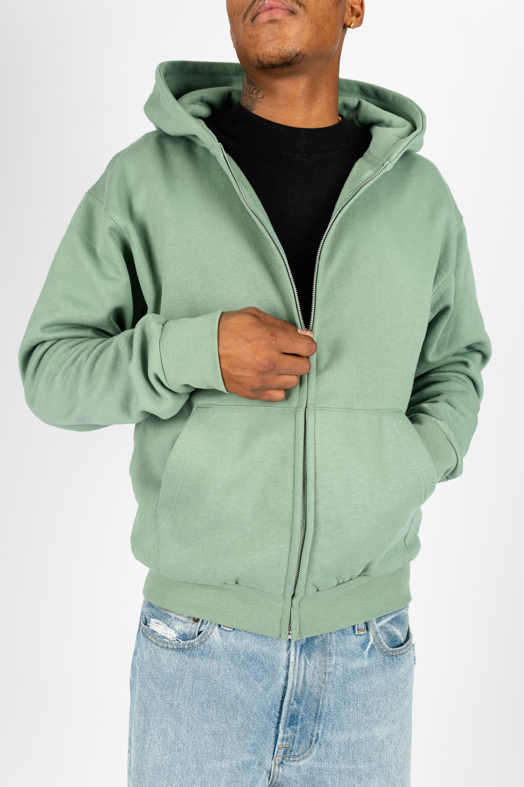 Heavyweight Boyfriend Zip Up