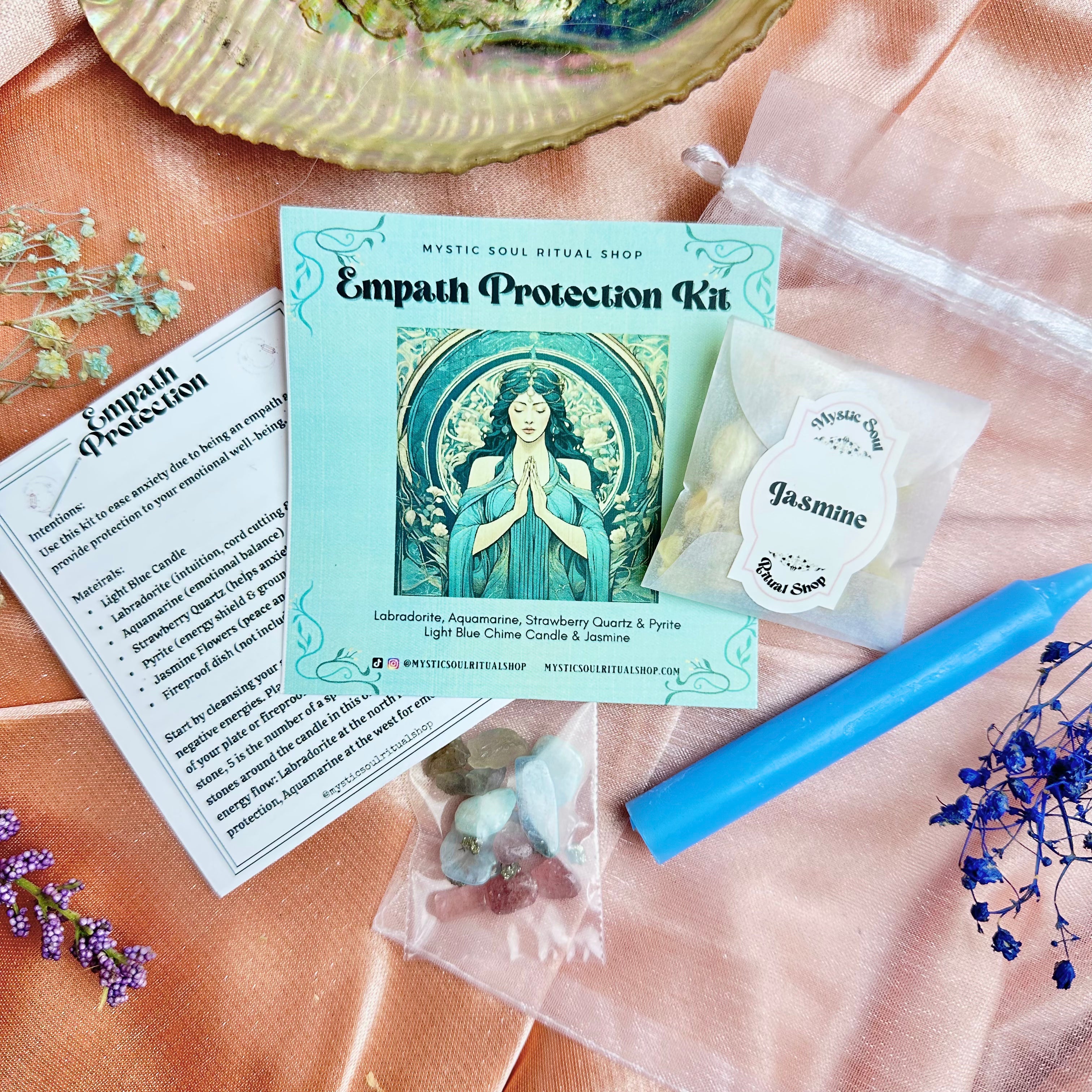 Empath Protection Spell Kit by Mystic Soul Ritual Shop