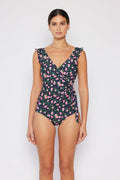 F1802-Roses Black by MARINA WEST SWIM