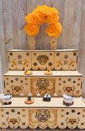 Altar de Madera para Ofrenda de Dia De Los Muertos Day of the Dead Wood Offering Altar by Chica Mexico