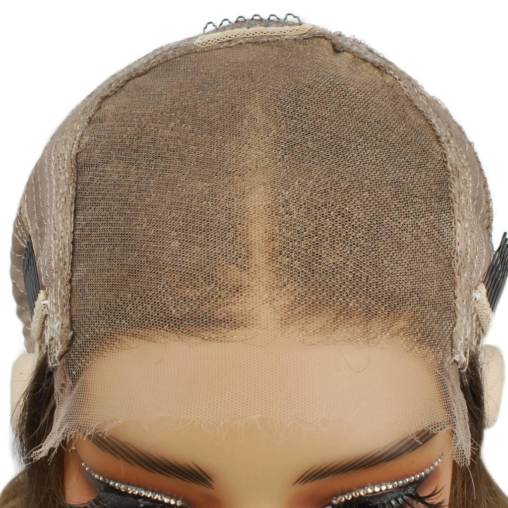 Raw Gabriella Glueless 5x5 HD Lace Professionally Colored 100% Human Hair Closure Wig by Private Label