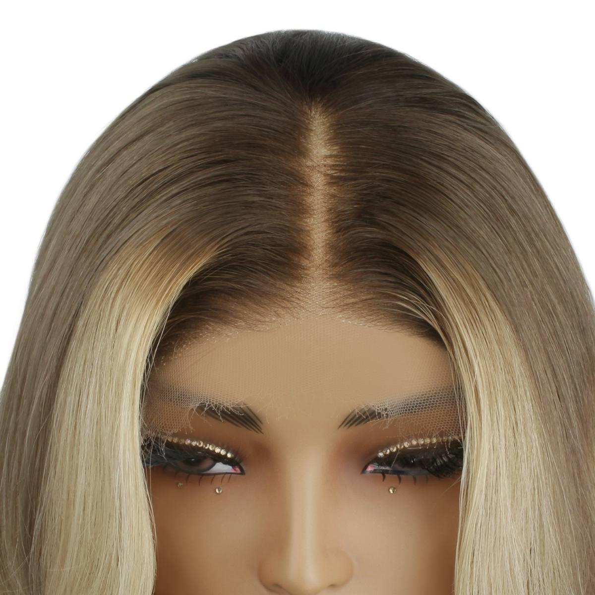 Raw Gabriella Glueless 5x5 HD Lace Professionally Colored 100% Human Hair Closure Wig by Private Label