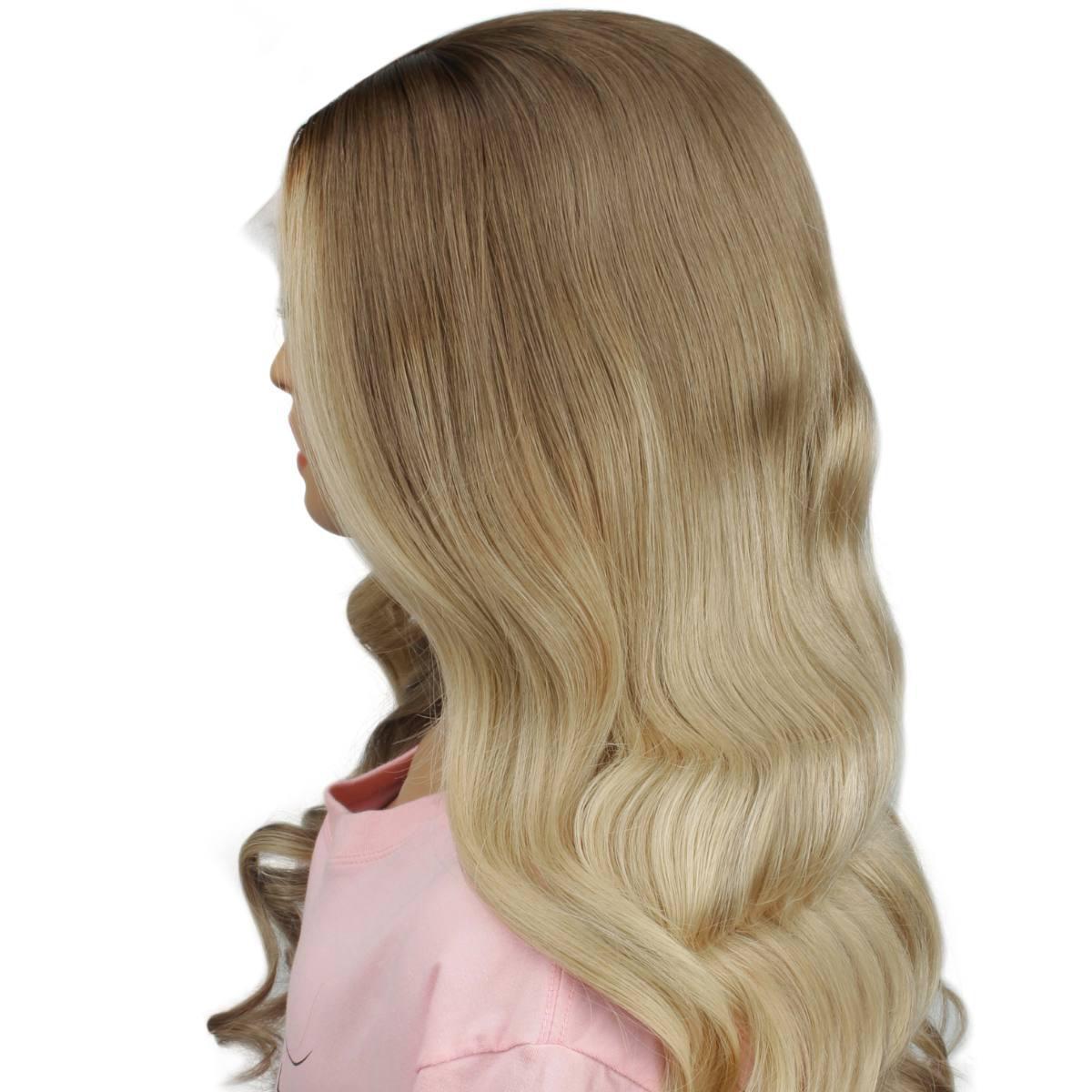 Raw Gabriella Glueless 5x5 HD Lace Professionally Colored 100% Human Hair Closure Wig by Private Label