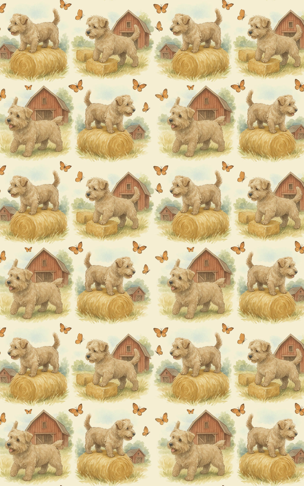 Playful  Terrier Companions