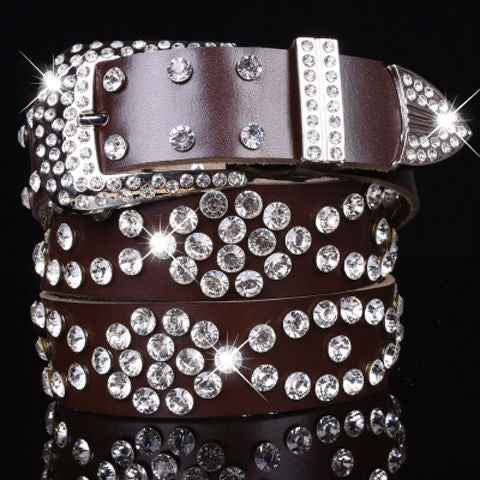 Western Turquoise Bling Bling Luxury Bezel Women's Fashion Hand