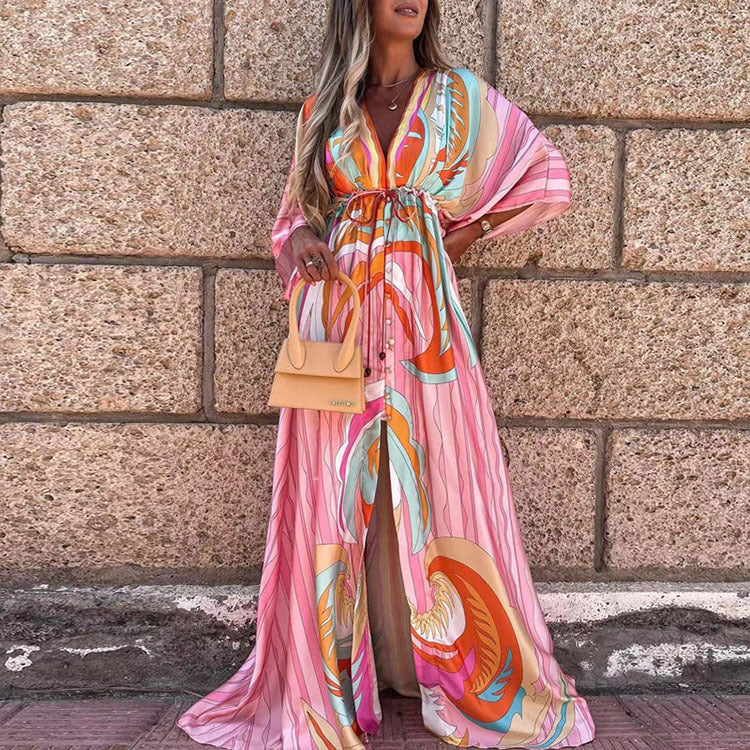 New Vestido Long Sleeve Ladies Loose Peplum Women Fashion